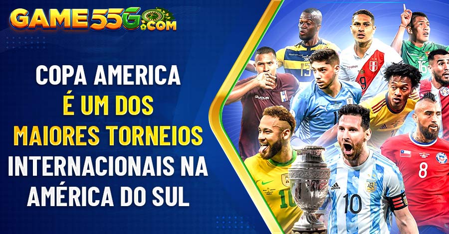 Copa America é um dos maiores torneios internacionais na América do Sul